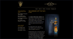 Desktop Screenshot of johnnie-walker-blue.1-877-spirits.com